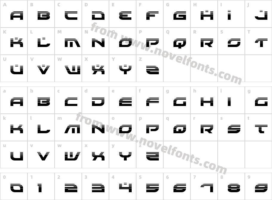 Battlefield HalftoneCharacter Map