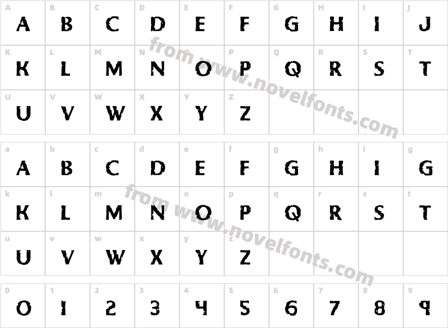 Body Swipers StaggeredCharacter Map