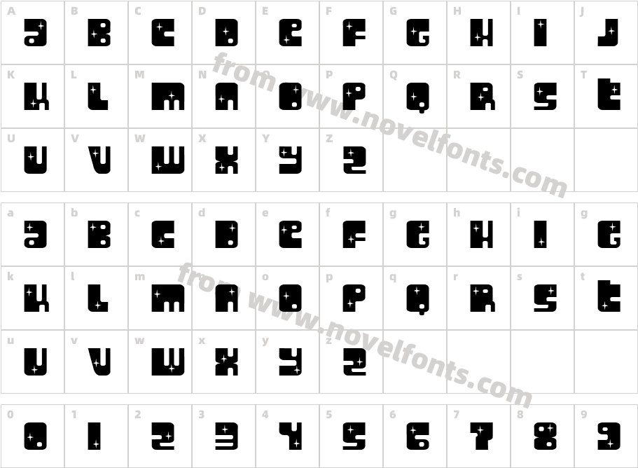 Boo HooCharacter Map