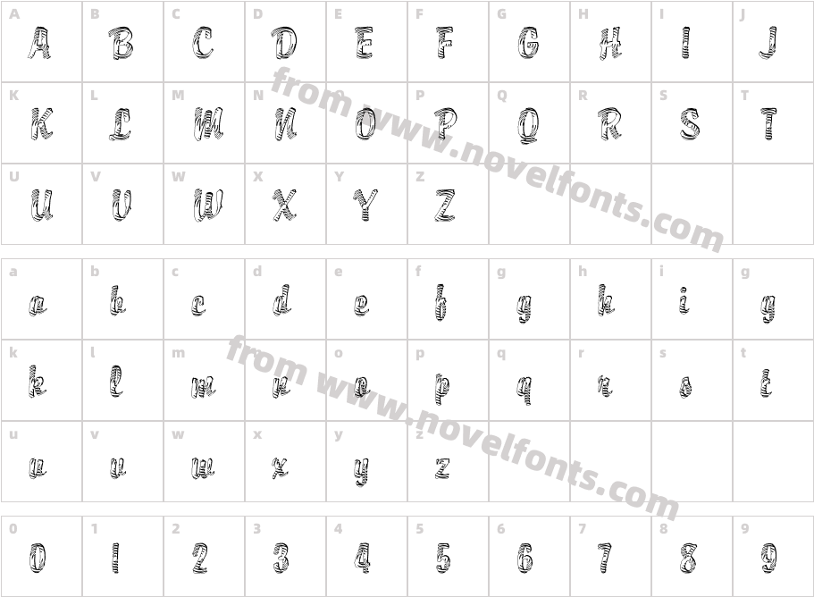 Brody24 BeckerCharacter Map