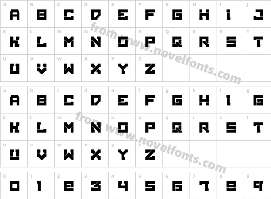 Broken MachineCharacter Map