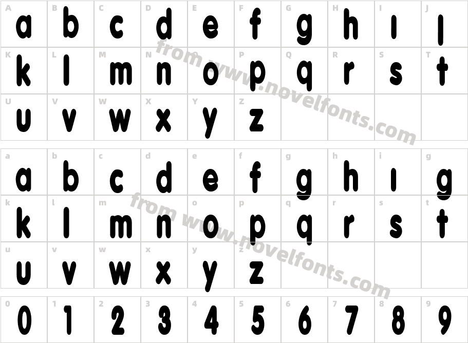 Broken PromiseCharacter Map