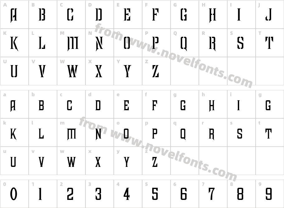 BrokenCharacter Map