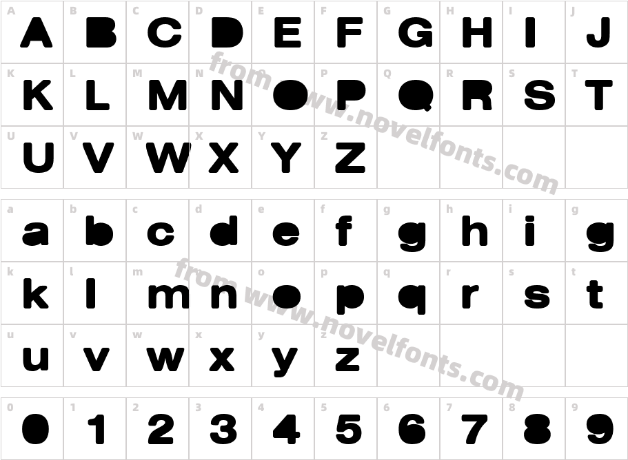 BulldozerCharacter Map