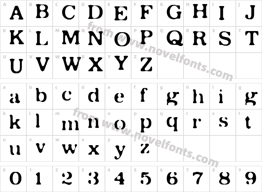 CBX RustCharacter Map