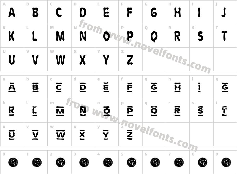 CF Bubblelock DemoCharacter Map