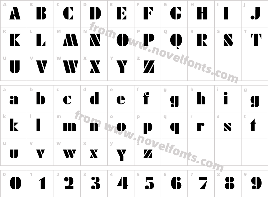 CalicoCharacter Map