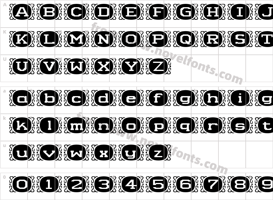 Camey NormalACharacter Map