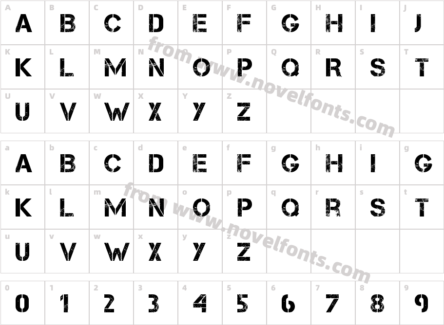 Capture itCharacter Map