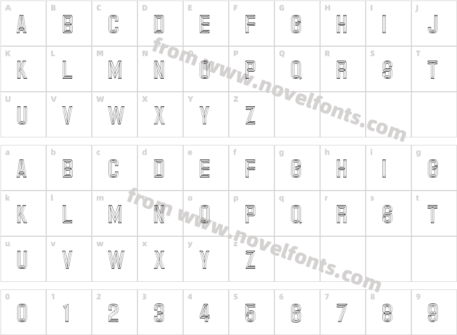 Carplate MNCharacter Map