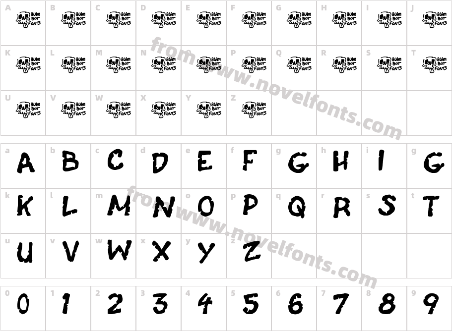 Casket BreathCharacter Map