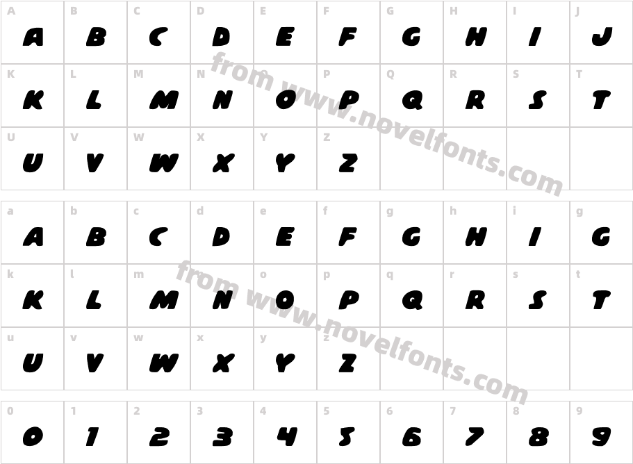 Casper Comics SolidCharacter Map