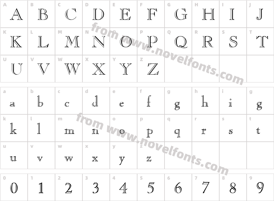 Casque Open FaceCharacter Map