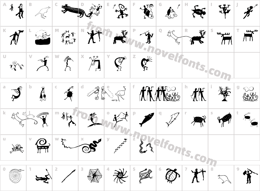 Cave Bats FourCharacter Map