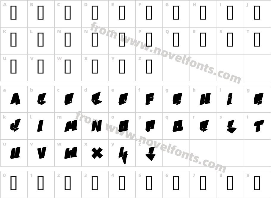 BboyCharacter Map