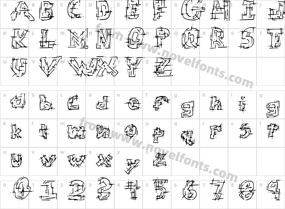 Chaotic Circuit RegularCharacter Map