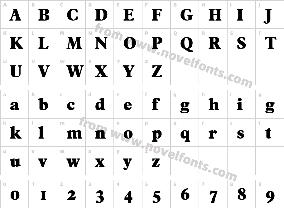 Charles Becker HeavyCharacter Map