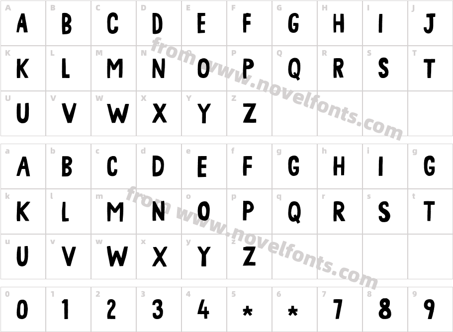 Cheesy Fingers DEMOCharacter Map