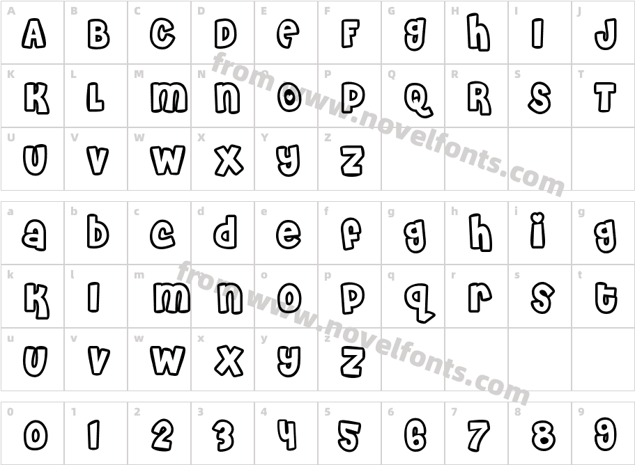 Cheri LineyCharacter Map