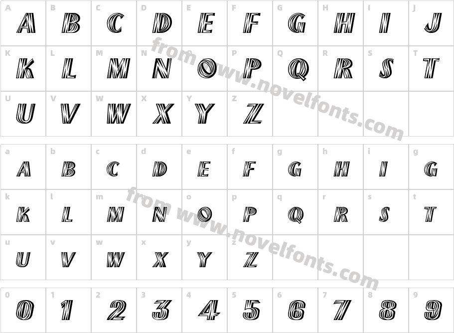 Chili Pepper Extra BoldCharacter Map