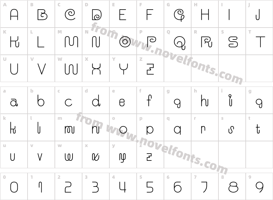 Choujun NormalCharacter Map