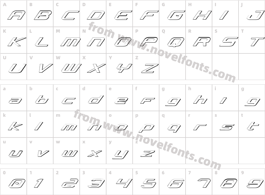 Concielian 3DCharacter Map