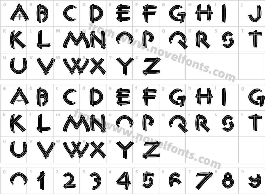 Constrxia BlackCharacter Map