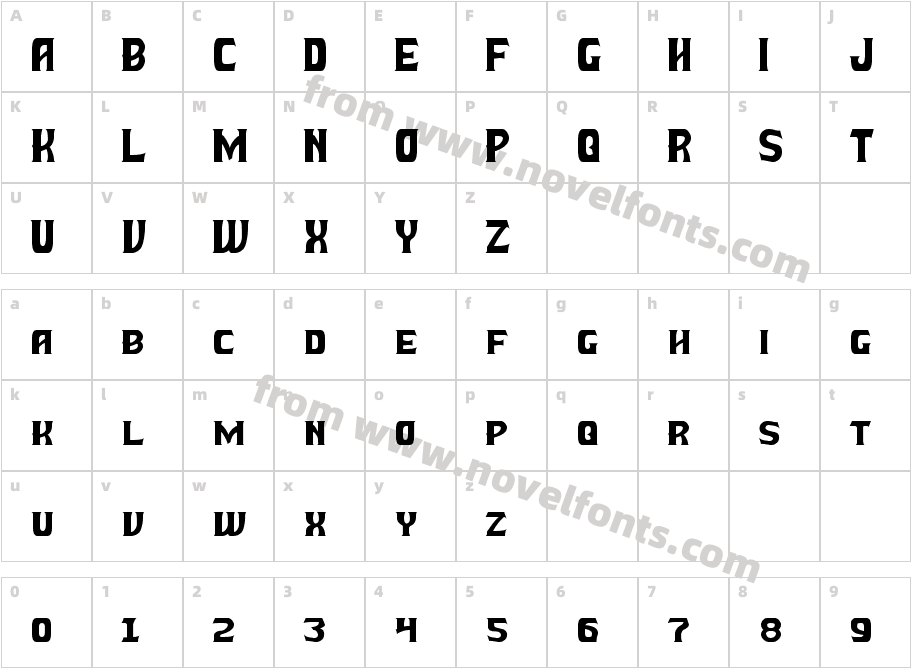 BeastformerCharacter Map