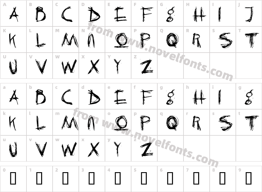 Crazy KillerCharacter Map