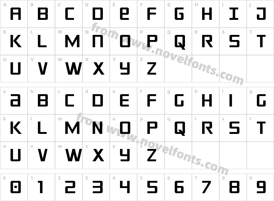 Crixus ExpandedCharacter Map