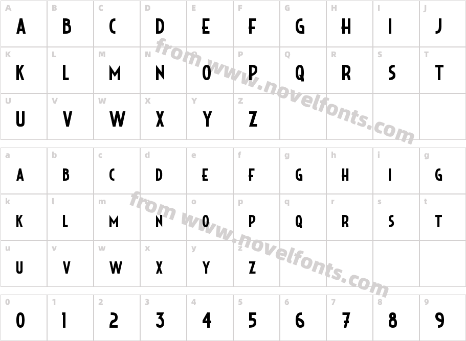 Crystal DecoCharacter Map