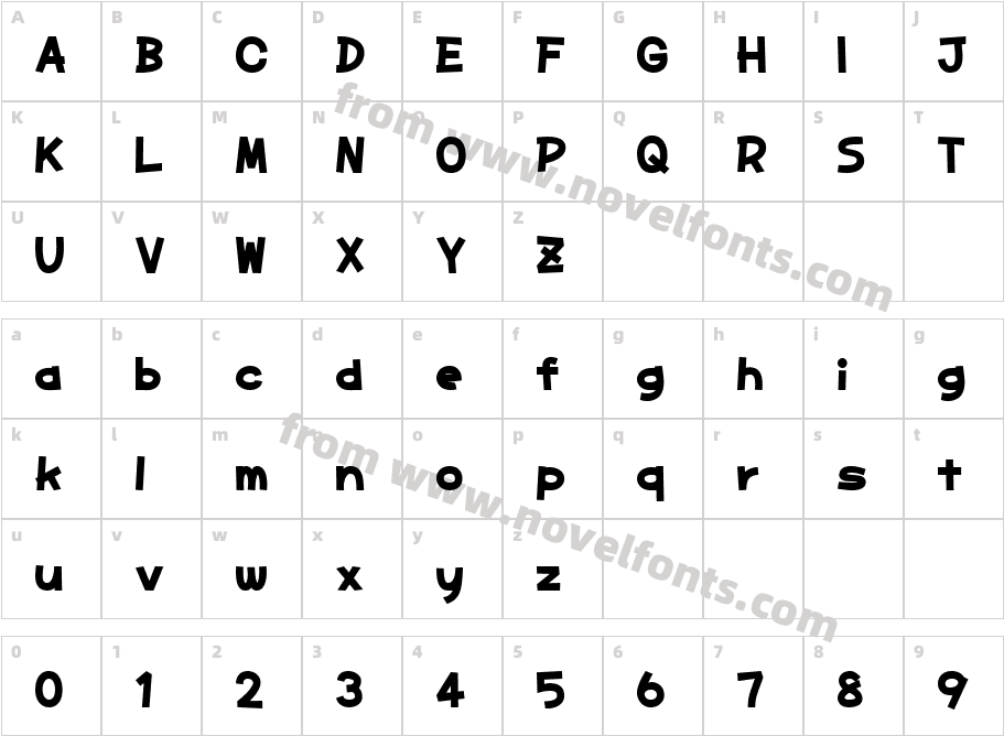 D DwonderfulCharacter Map