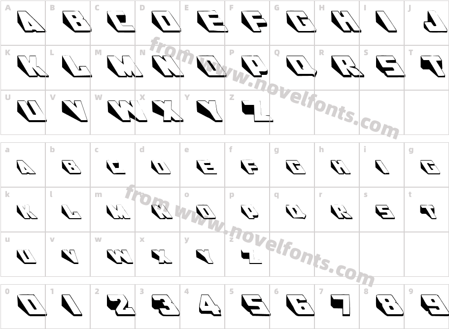 DOORJAMCharacter Map