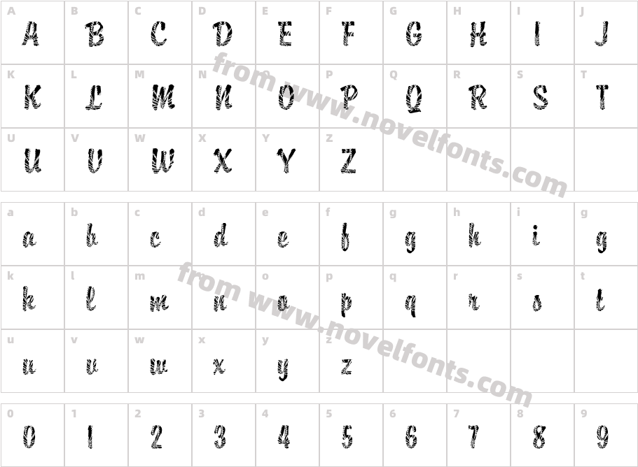 DTC BrodyM35Character Map