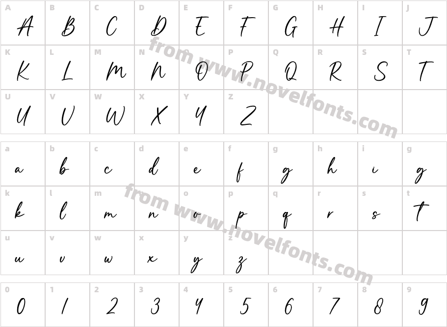 BeautifulRegularCharacter Map