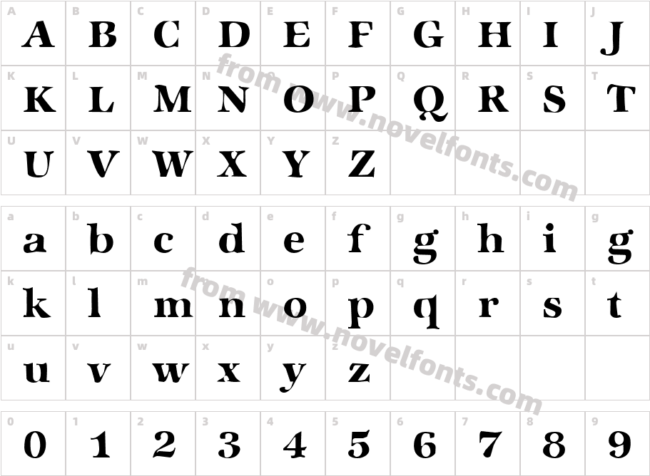 DTC DirtyM50Character Map