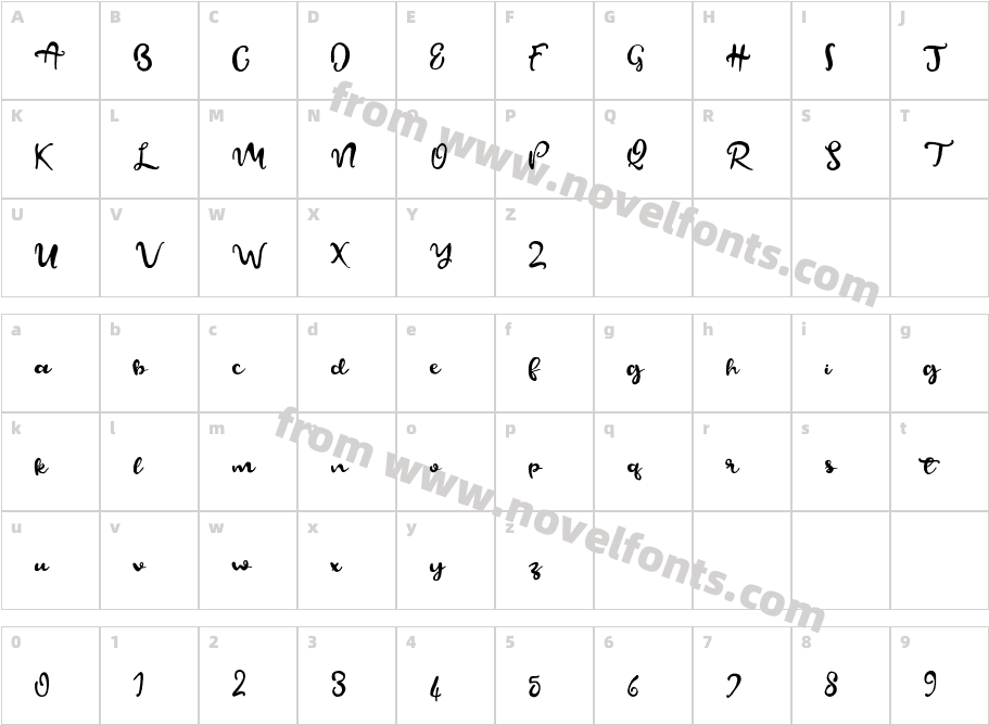 BeautifyScriptCharacter Map