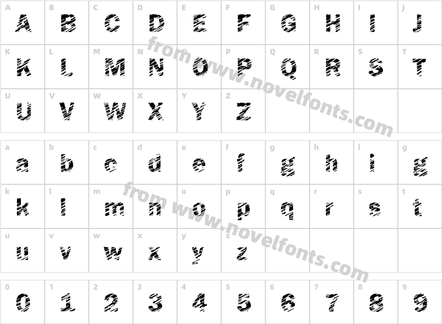 DTC FunkyM03Character Map