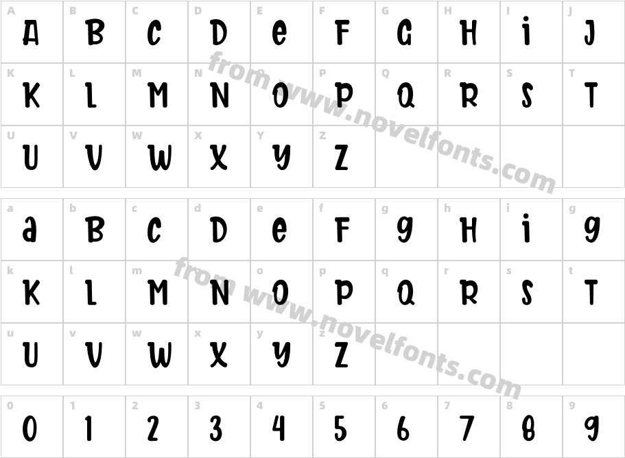 Beauty HeavenCharacter Map