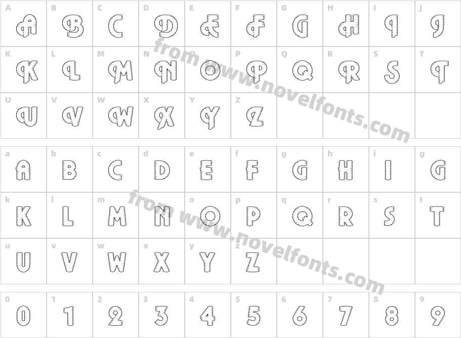 DTC PlazaM39Character Map