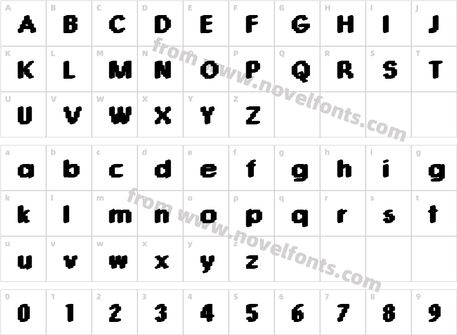 DTC RoughM09Character Map