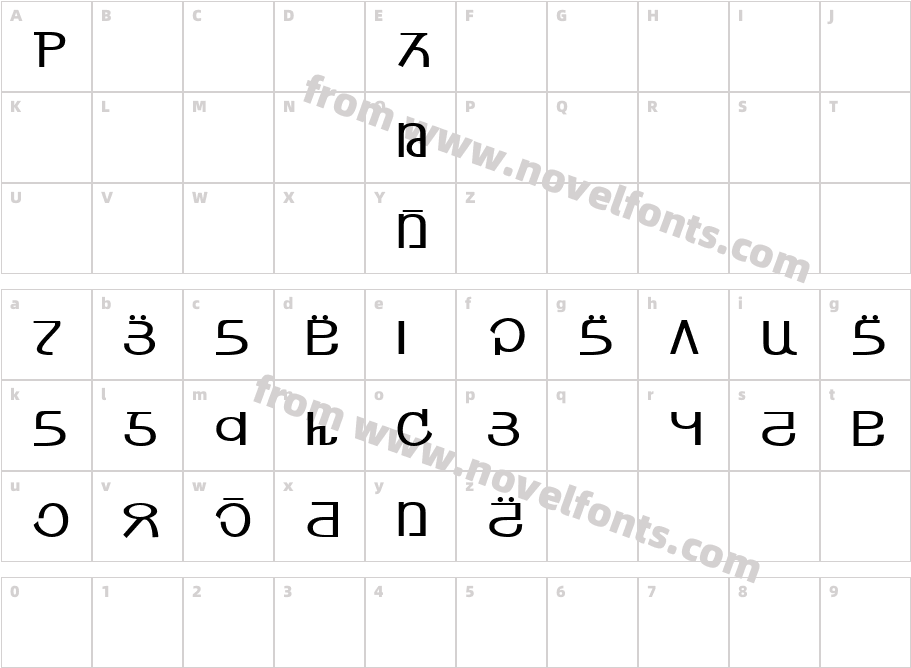 Dadh AthCharacter Map