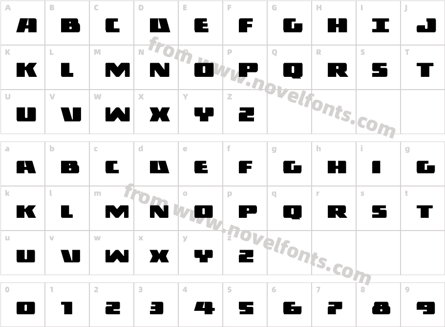 Dark Alliance ExpandedCharacter Map