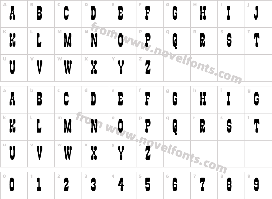 BeeperCharacter Map