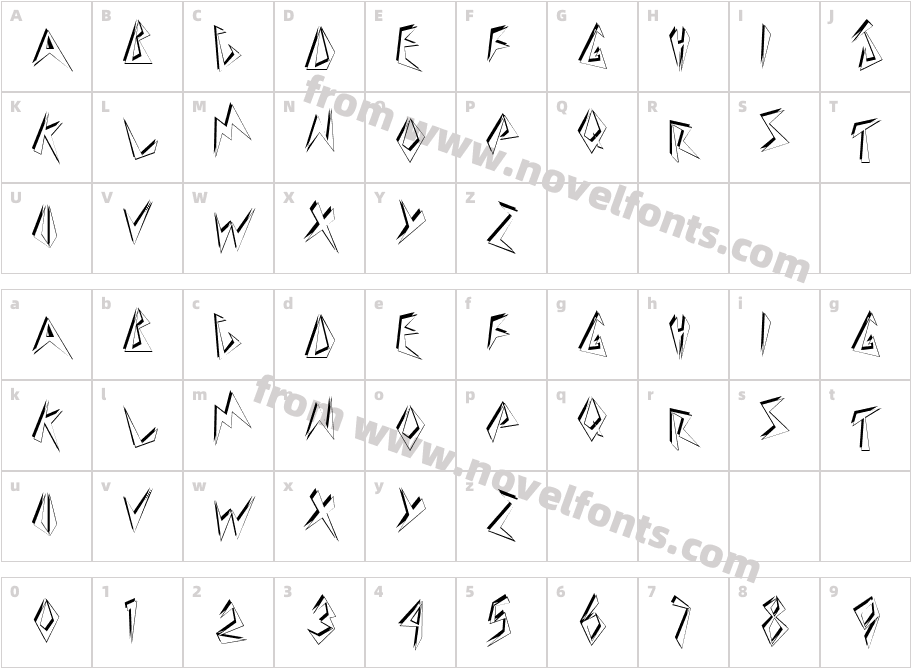 Beeswax T NormalCharacter Map