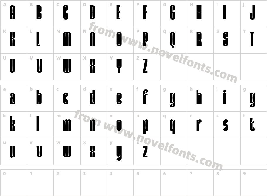 Delimpa Demo RegularCharacter Map