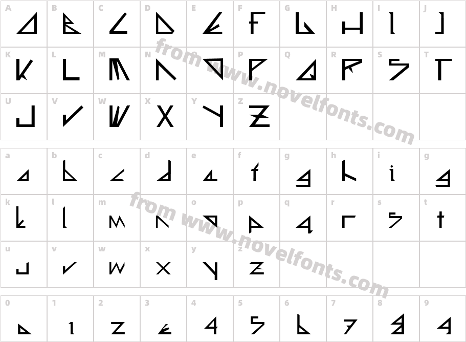 DeltoidCharacter Map