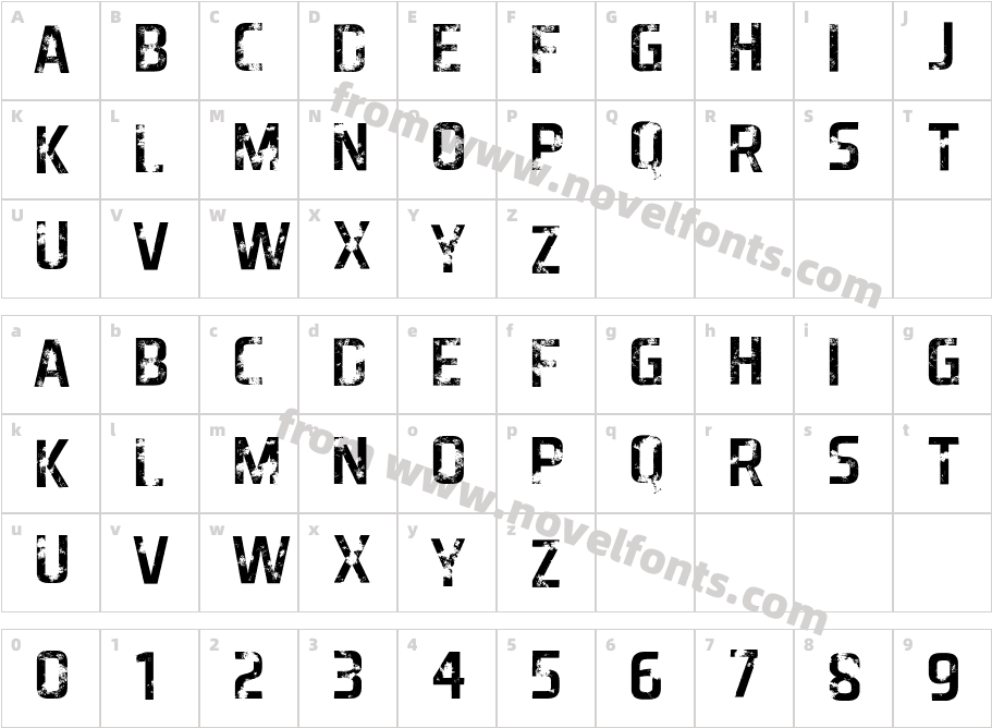 Destroyed Aero RegularCharacter Map