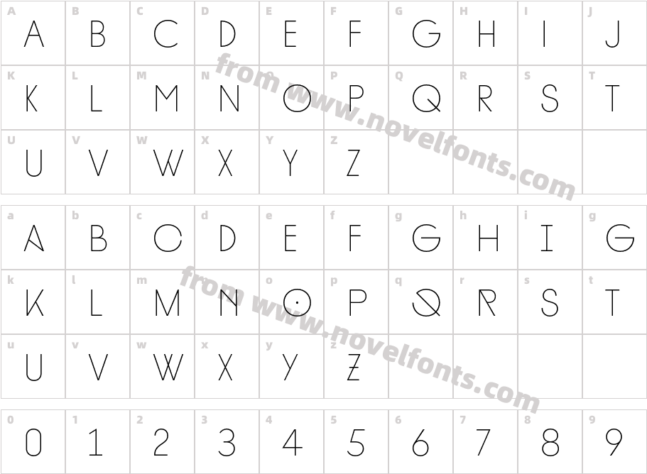 Diamonds ThinCharacter Map