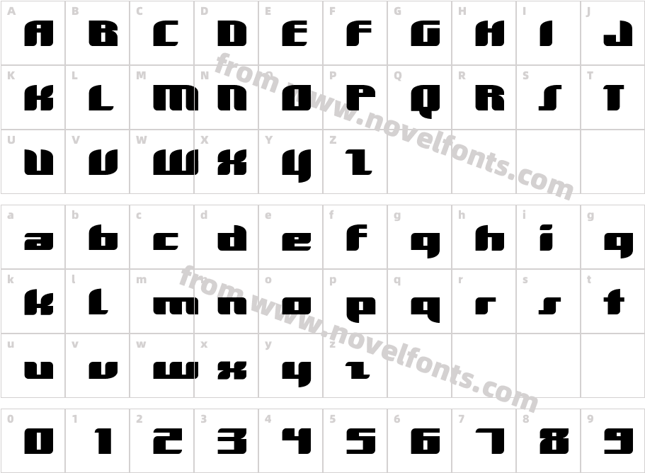 Dimentia WideCharacter Map